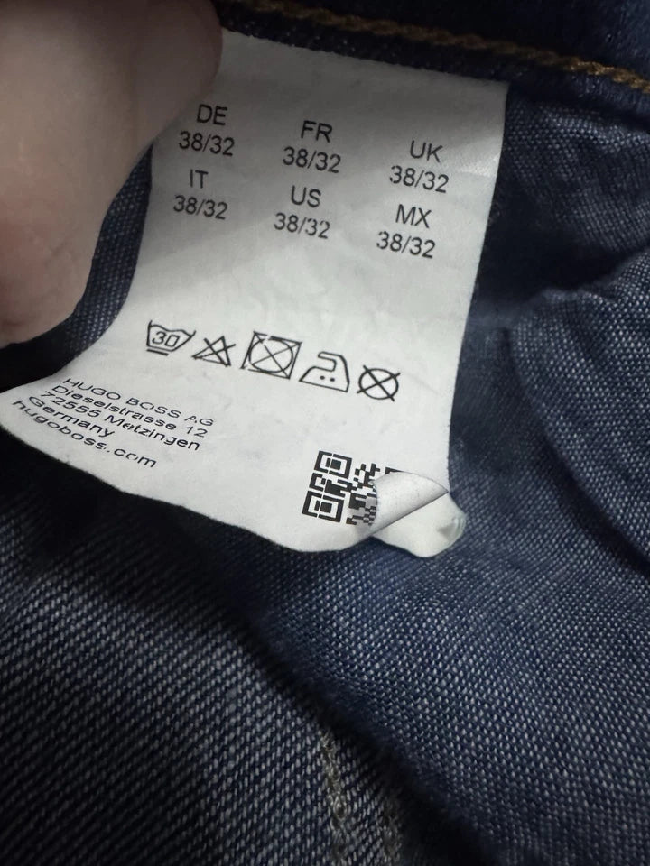 Hugo Boss Delaware Stretch Denim Jeans Blue