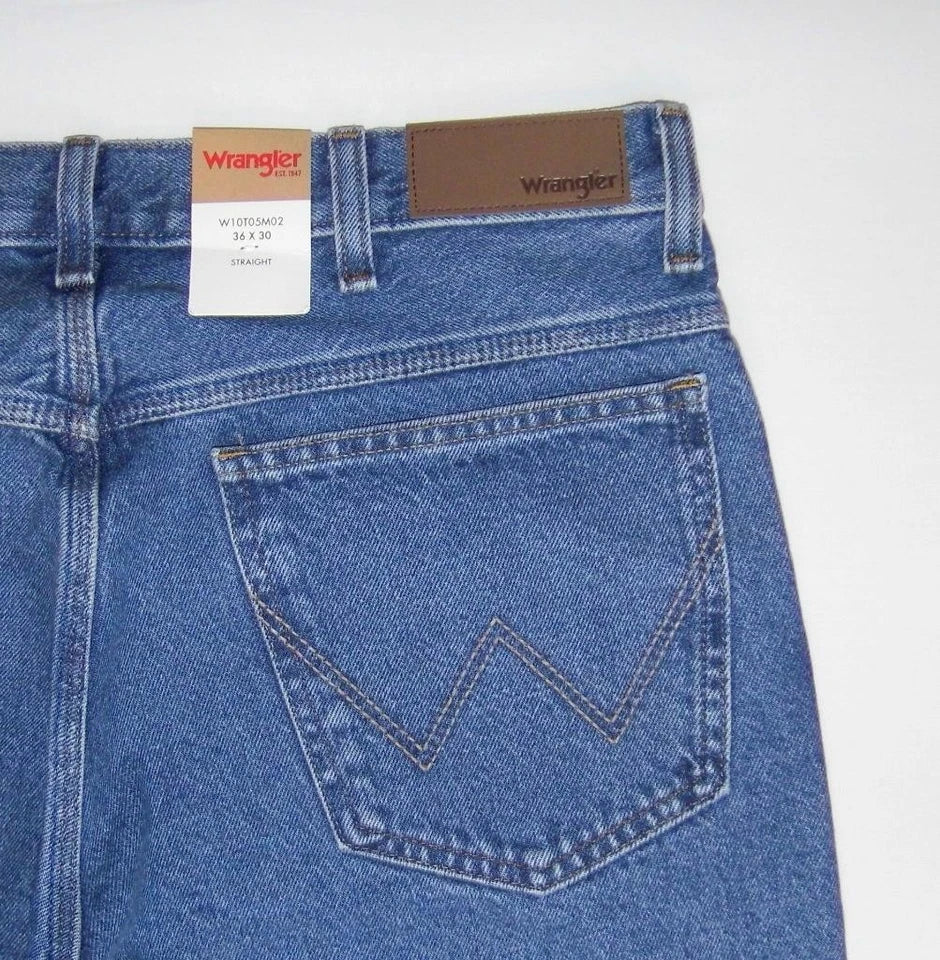 WRANGLER Regular Straight Fit Jeans Blue