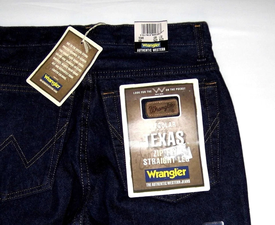 WRANGLER NEW Vintage Texas Jeans Dark Blue