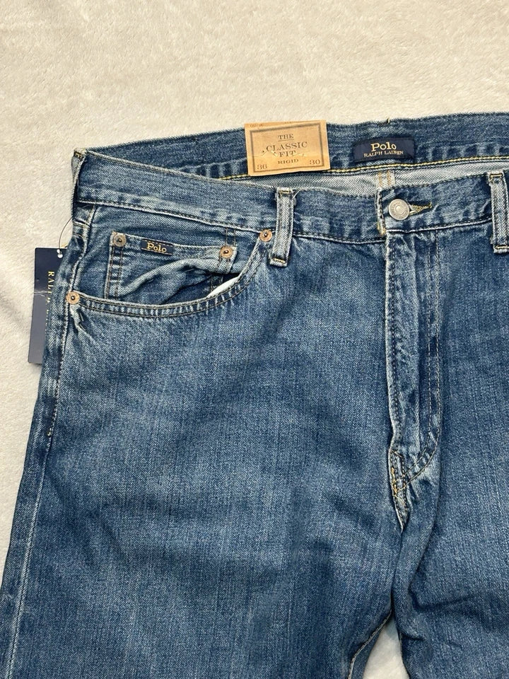 Polo Ralph Lauren  Blue Denim The Classic Fit Jeans