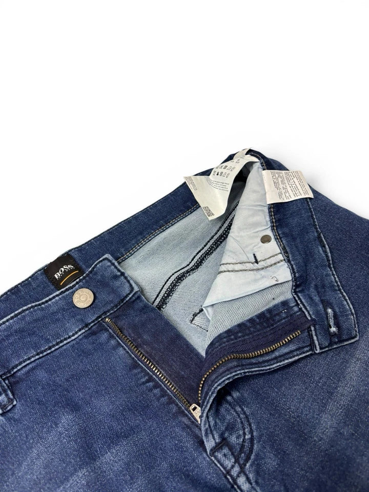 Hugo Boss Knit Denim Jeans Blue