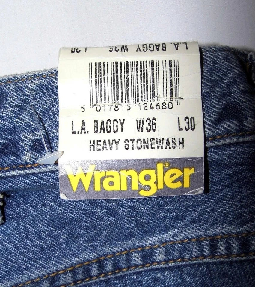 WRANGLER Vintage L.A. Baggy Loose Fit Jeans Blue