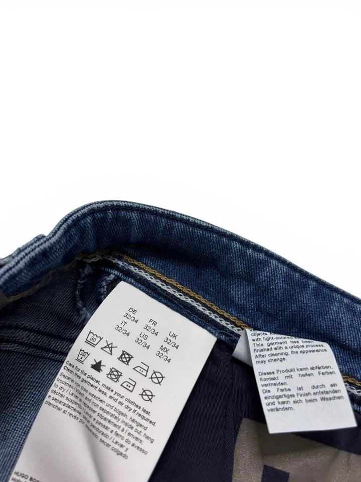 Hugo Boss Delaware Slim Fit Jeans  Blue