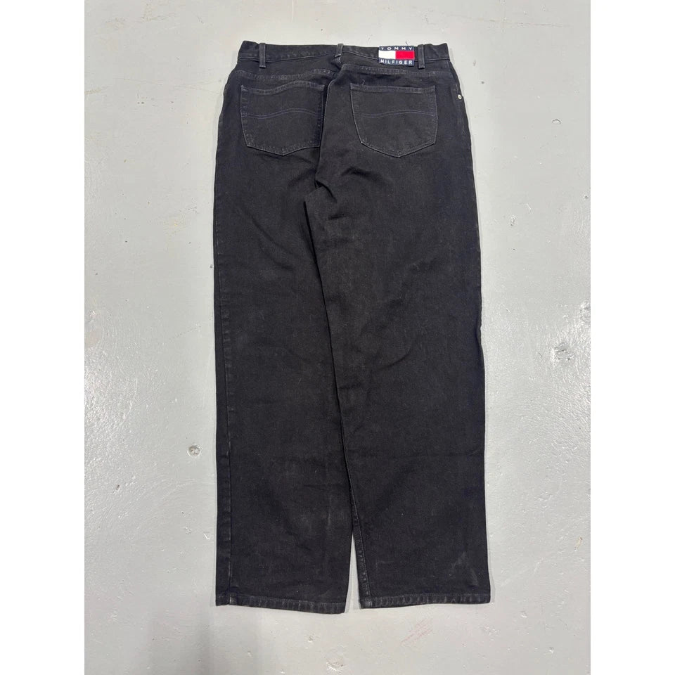 T-H Vintage Black Denim
