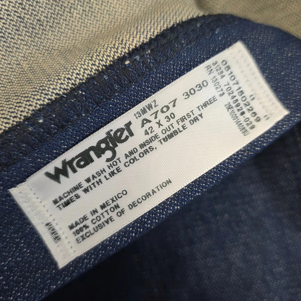 Wrangler Cowboy Cut Pro Rodeo Original Fit Indigo Jeans