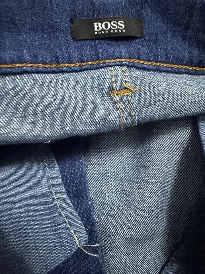 Hugo Boss Delaware Stretch Denim Jeans Blue