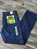 WRANGLER Cowboy Cut Slim Fit Dark Wash Blue Denim Jean
