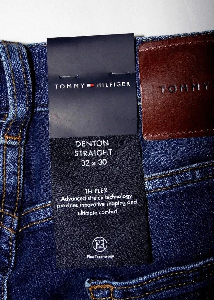 T-H NEW Denton Straight Fit Jeans