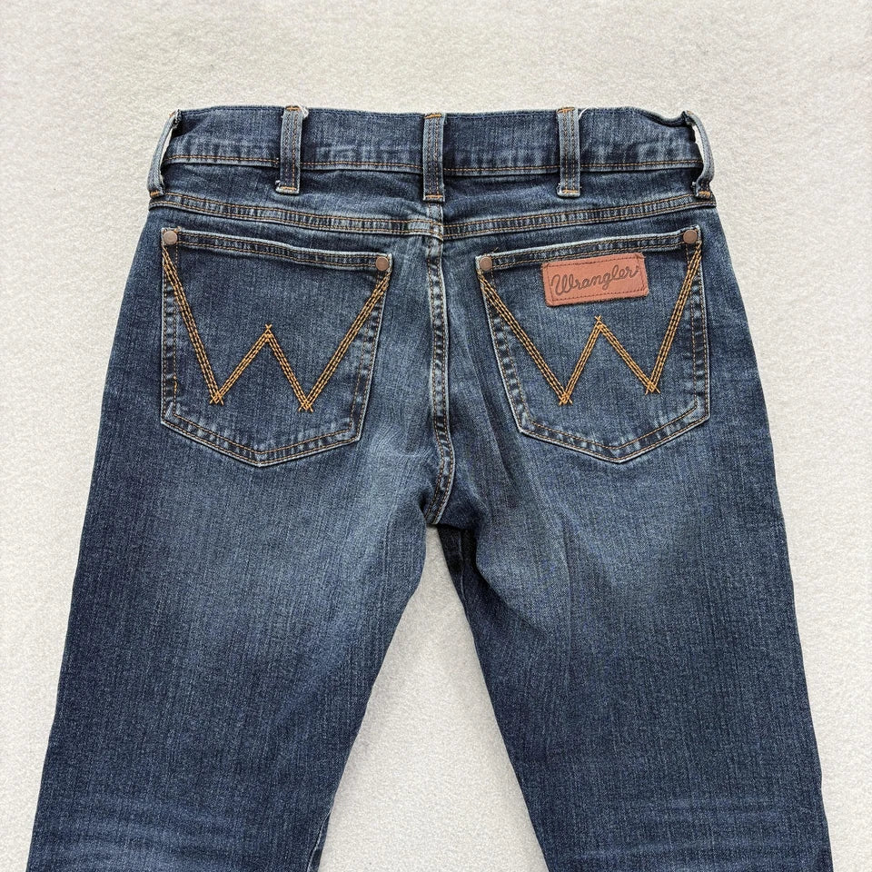 Wrangler Retro Slim Boot Jeans Blue Medium Wash