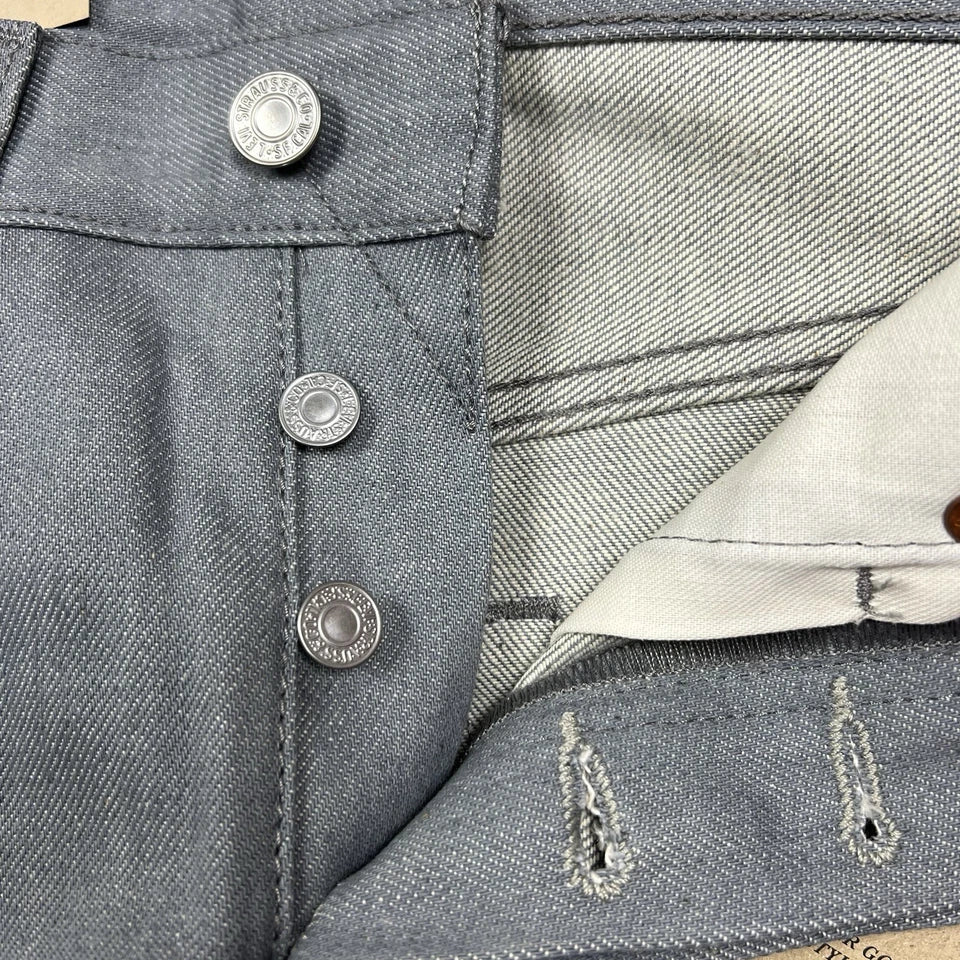 Levis 501 Original Denim Jeans Raw Unwashed Shrink