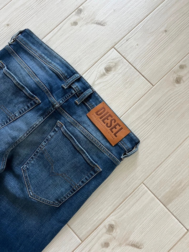 Diesel Pants Skinny New Blue Stretch