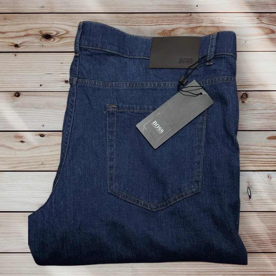 Hugo Boss Delaware Stretch Denim Jeans Blue