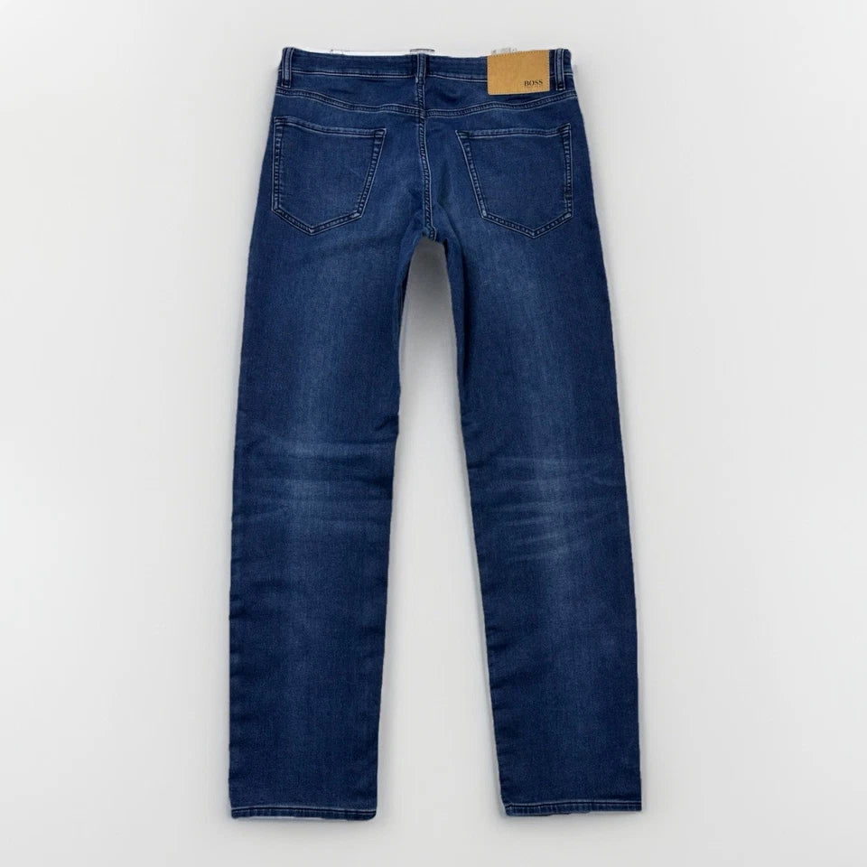 Hugo Boss Knit Denim Jeans Blue