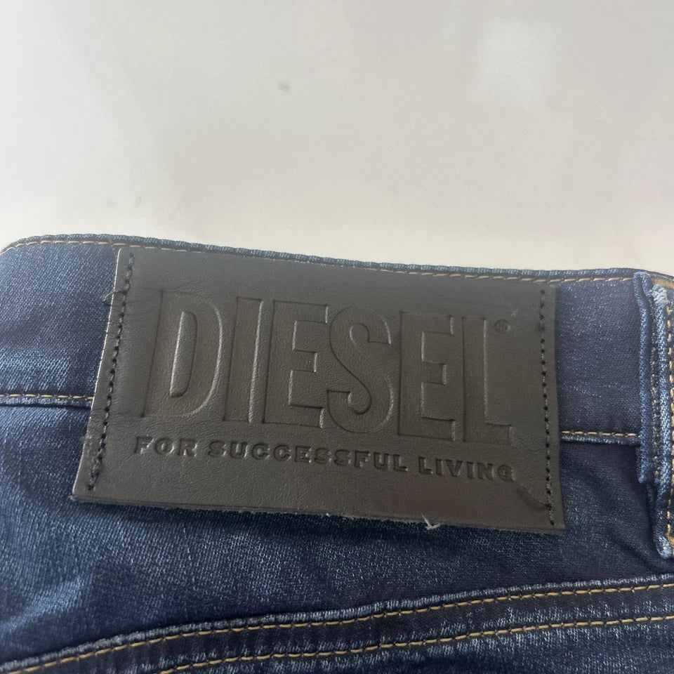 DIESEL D-Strukt Jogg Jeans Slim Leg Washed Blue