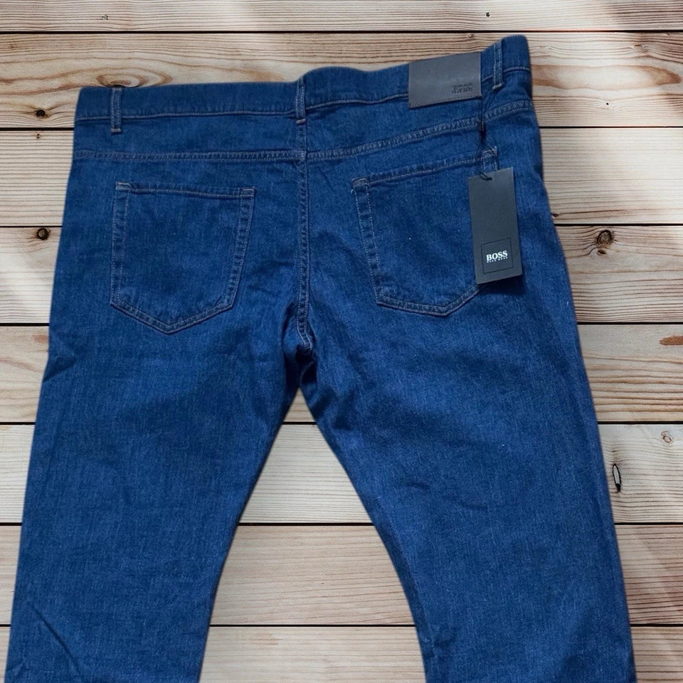 Hugo Boss Delaware Stretch Denim Jeans Blue