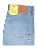 LEVIS 502 STRETCH DENIM JEANS BOTTOM TROUSER LIGHT BLUE NEW
